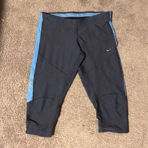 Nike dri-fit knee length spandex